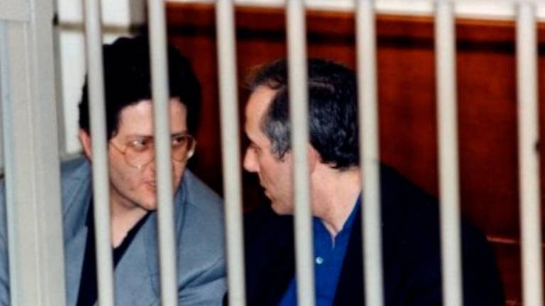 I fratelli Fabio e Roberto Savi, due componenti importanti della banda della Uno Bianca durante il processo