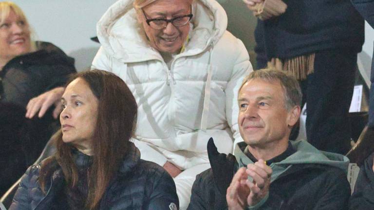 Cesena-Reggiana con Jurgen Klinsmann in tribuna a tifare per Jonathan