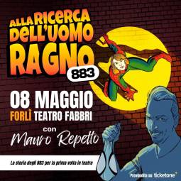 “La storia degli 883”: Mauro Repetto al teatro Fabbri di Forlì l’8 maggio 2025