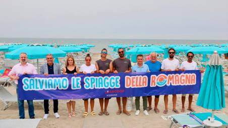 Oggi l’iniziativa ha fatto tappa al Bagno 43 di Misano Adriatico