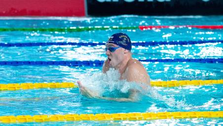 Simone Cerasuolo, campione italiano anche nei 50 rana