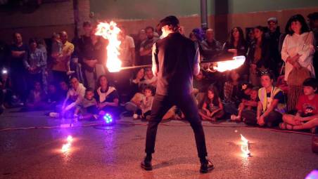 Predappio, arrivano i buskers