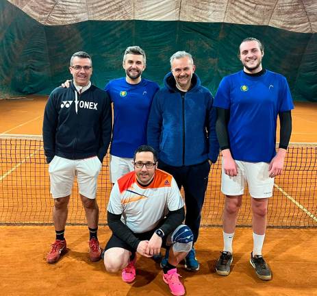 La formazione del Forum Tennis B