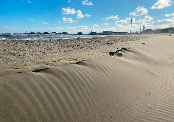 La spiaggia di Ponente