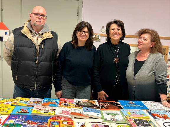 Da sinistra Andrea Bianchi, l’assessora Livia Monducci e Stefania Lucca