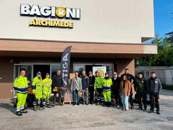 Forlì, dalla Stiga 24 motoseghe alla Protezione Civile