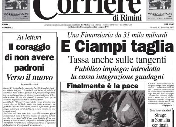 30 anni di Corriere Romagna