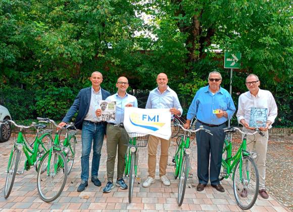 Forlì, i figli del grande Ercole Baldini aderiscono al bike sharing