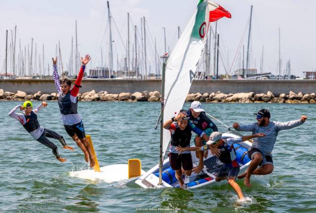 I ragazzi del Circolo Velico Ravennate