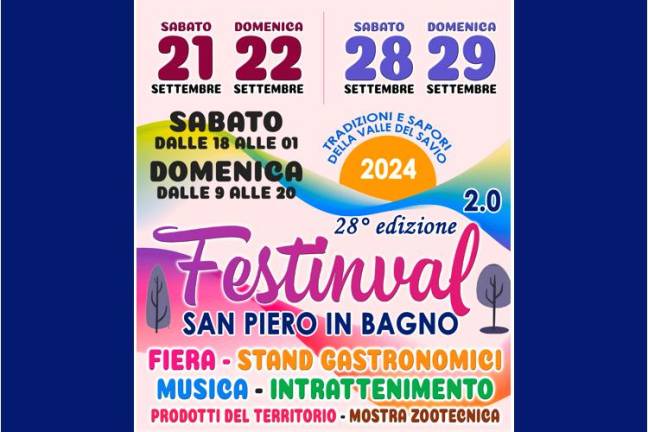 Eventi a Cesena e dintorni oggi 29 settembre 2024