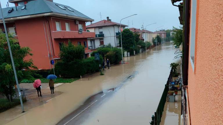 La notte di paura di Forlì: rottura dell’argine del Montone a Villanova