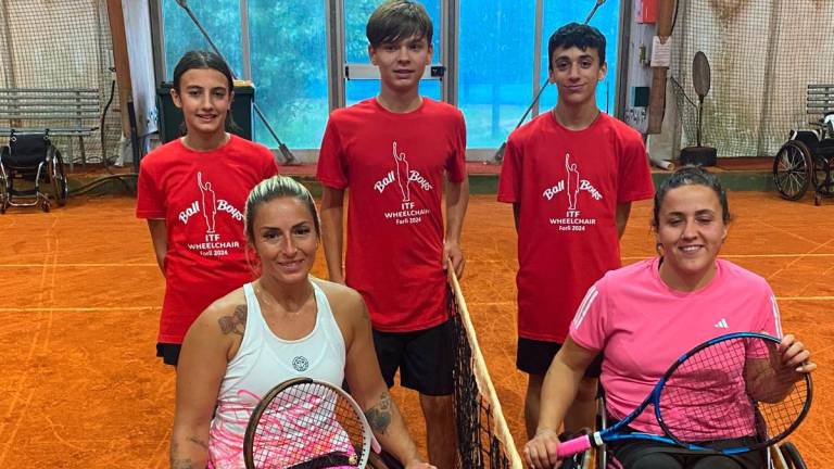 Tennis, che successo al Carpena per il torneo Wheelchair “Città di Forlì”