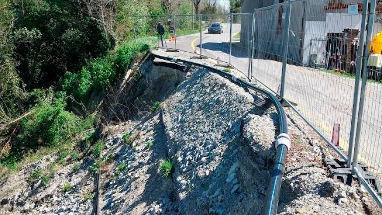 Sogliano al Rubicone, lunedì parte il cantiere sulla strada franata a Cà di Quaiotto, chiuderà per due mesi