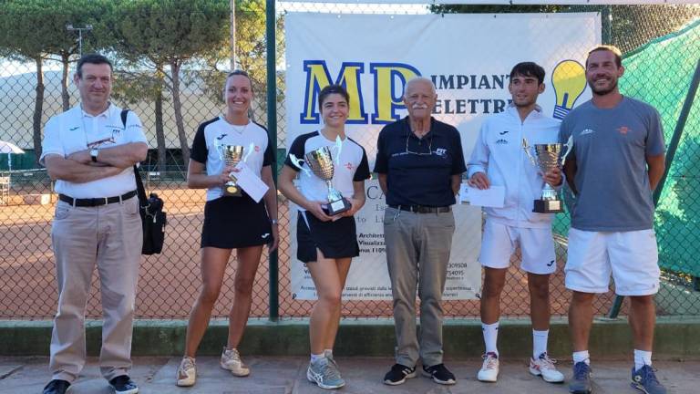 Tennis, Cervia incorona Alessandro Galassi e Giulia Bancale