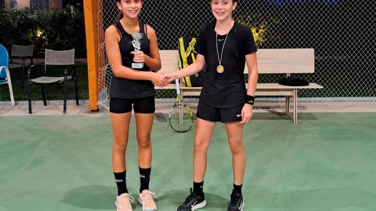 La premiazione dell’Under 14 femminile al Valle del Rubicone