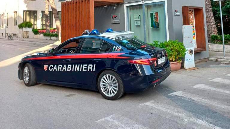 L’arresto in flagranza da parte dei Carabinieri di Riccione