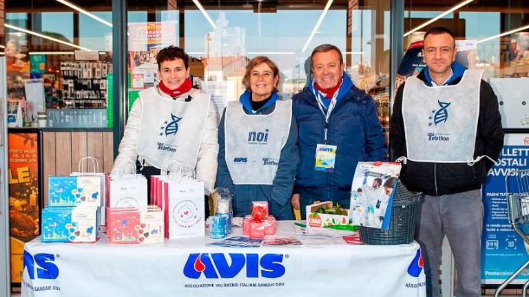 Da Avis Cesena oltre 8mila euro per Telethon