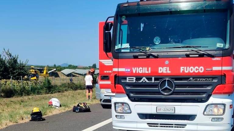 Auto fuori strada nel tratto di Cesena dell’autostrada A14: ferita una famiglia con due bambini