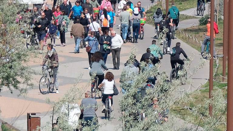 A passeggio al Parco del mare