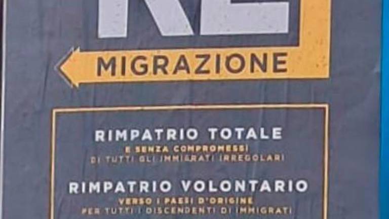 Forlì, Alleanza Verdi Sinistra sui manifesti di Casa Pound: «Violano la legge Mancino. Chiediamo al Comune vigilanza»