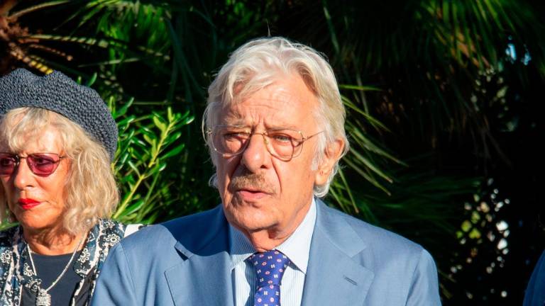 Giancarlo Giannini ha incantato oggi il Grand Hotel di Rimini