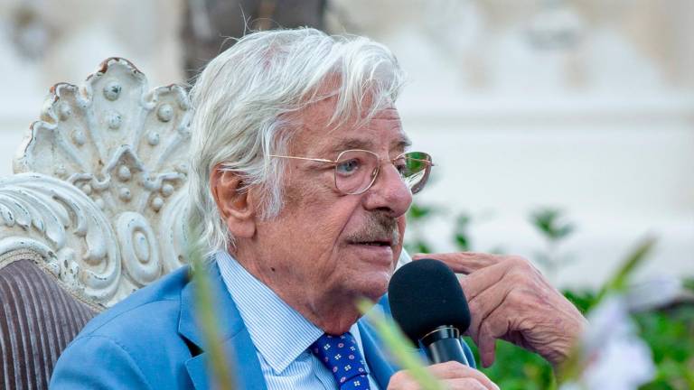 Giancarlo Giannini ha incantato oggi il Grand Hotel di Rimini