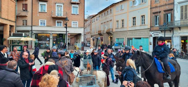 Rimini, la benedizione degli animali in piazza