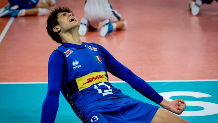 La gioia di Manuel Zlatanov dopo il trionfo mondiale con l’Italia Under 17