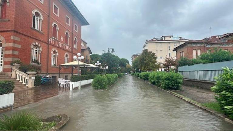 Maltempo in Romagna: a Valverde di Cesenatico ingressioni marine, massima attenzione per la campagna