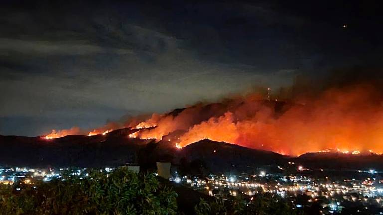 L’inferno di fuoco a Los Angeles