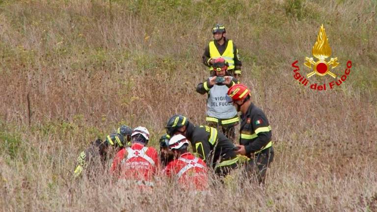 “Due cacciatori sono scomparsi”: l’esercitazione dei Vigili del Fuoco a Rocca San Casciano VIDEO GALLERY