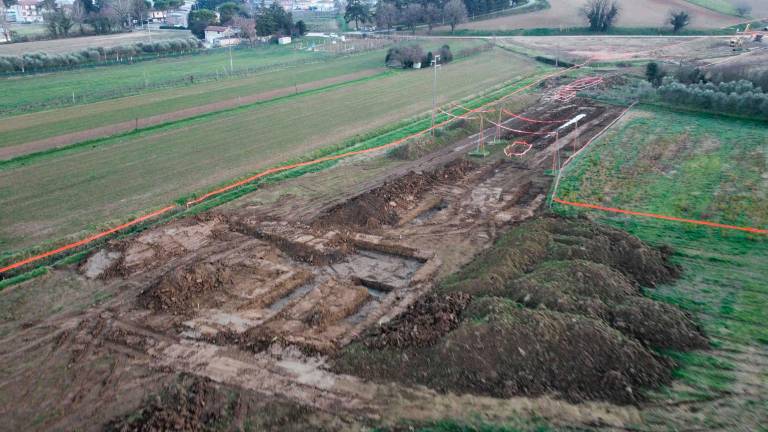 Gli antichi resti che stanno venendo alla luce