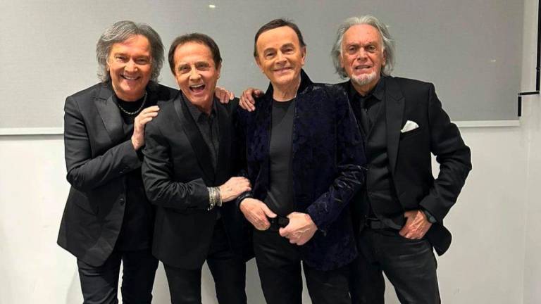 Red Canzian, Roby Facchinetti, Dodi Battaglia e Riccardo Fogli