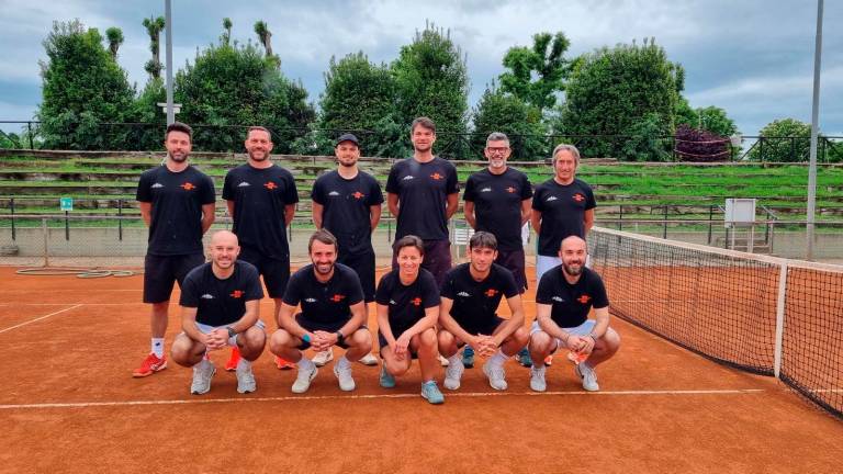 Lo staff tecnico di Tennissimo del Tennis Club Ippodromo