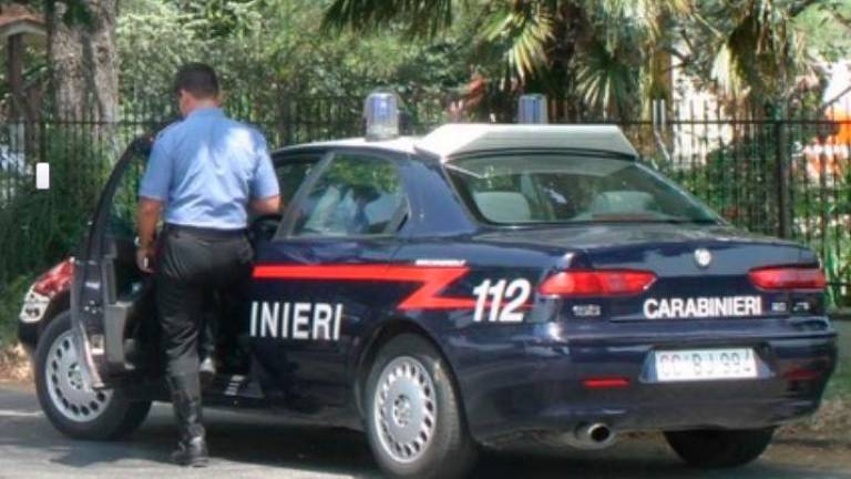 Una pattuglia dei carabinieri