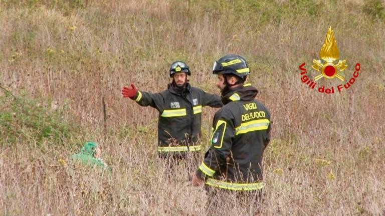 “Due cacciatori sono scomparsi”: l’esercitazione dei Vigili del Fuoco a Rocca San Casciano VIDEO GALLERY