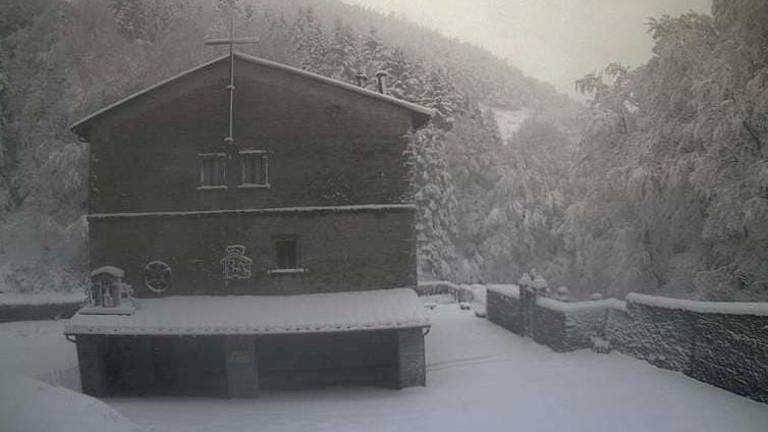 L’eremo di Sant’Alberico a Capanne di Verghereto sulla webcam