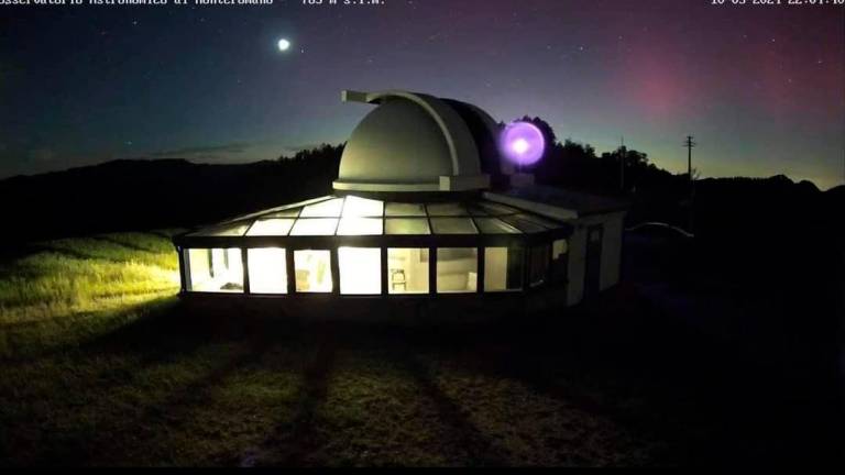 Aurora Boreale visibile dalla Romagna. Le serate all’osservatorio di Monte Romano ripartono con un evento eccezionale