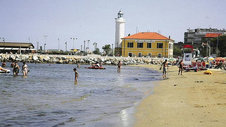 La spiaggia di Ponente