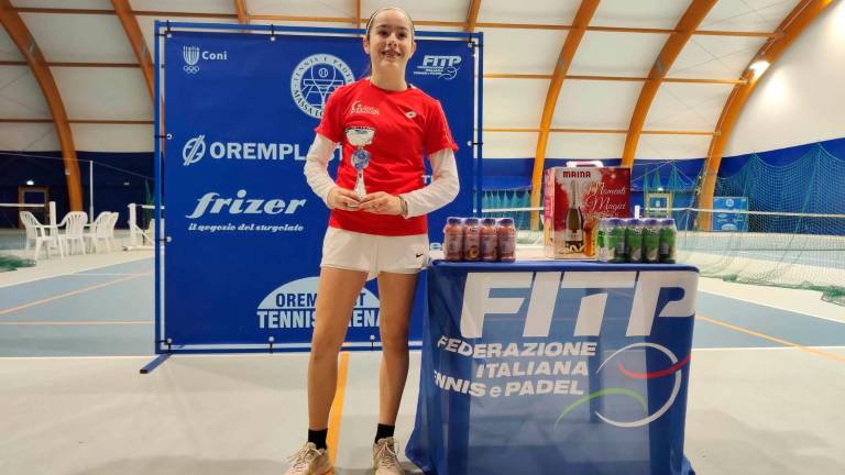 Tennis, Vincenzo Coppi e Sara Chierici vincono il torneo giovanile di Massa Lombarda - Gallery