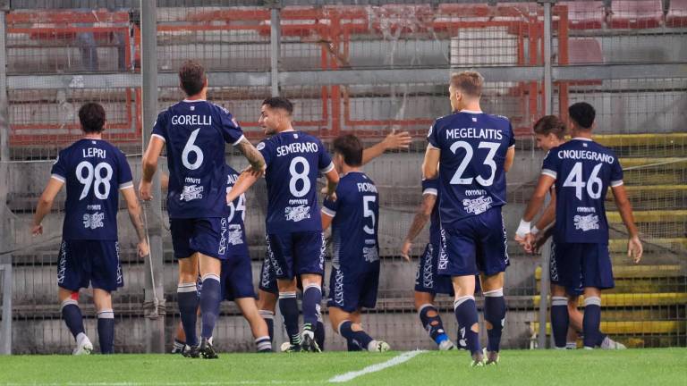 Calcio serie C, un grande Rimini travolge il Perugia