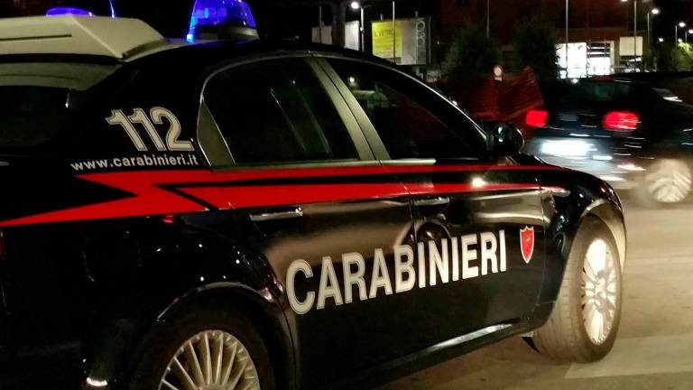 Sono intervenuti i carabineri