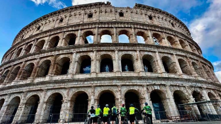 Ciclisti di Cesena sui pedali dalla sorgente alla foce del Tevere