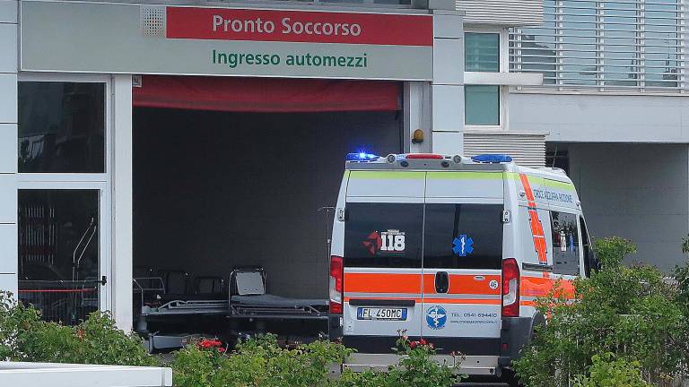 Sul posto un’ambulanza e la polizia locale di San Giovanni in Marignano