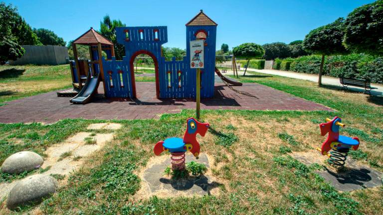 L’area giochi del Parco Teodorico (Foto Massimo Fiorentini)