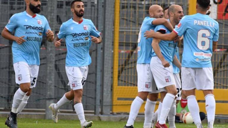 Calcio C, Il Rimini, un punto ai play-off e il Gubbio come avversario... migliore