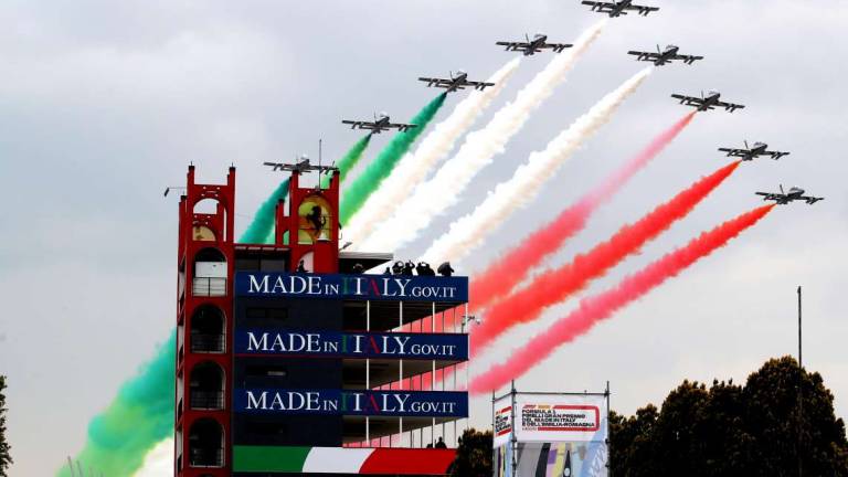 Imola, Frecce Tricolori al Gran Premio: via alle prime prove