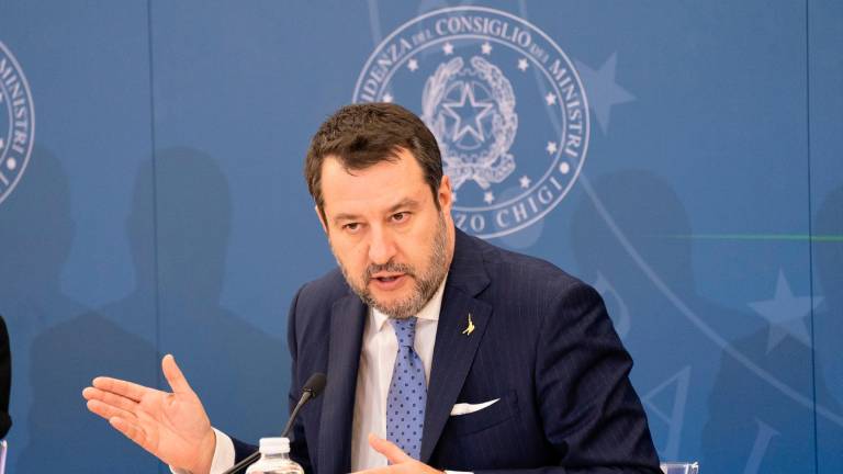 Il ministro Matteo Salvini