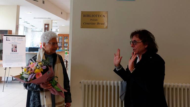 Lugo, la biblioteca del Liceo “Ricci Curbastro” intitolata a Cesarino Brusi