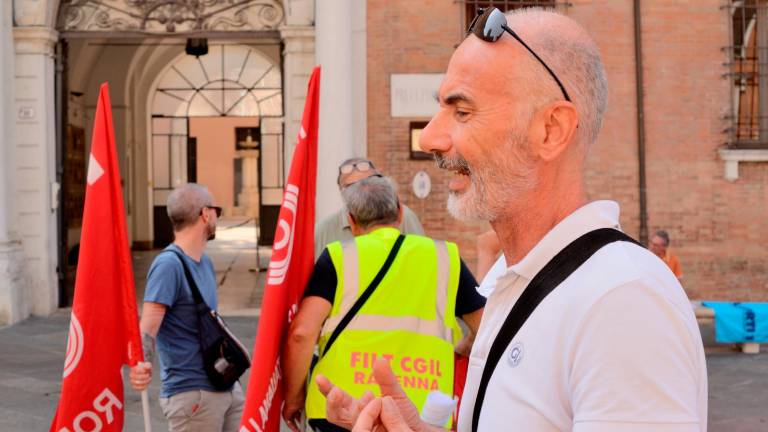 Riccardo Padoan, referente della Uiltrasporti per Start Romagna (Fotoservizio Massimo Fiorentini)